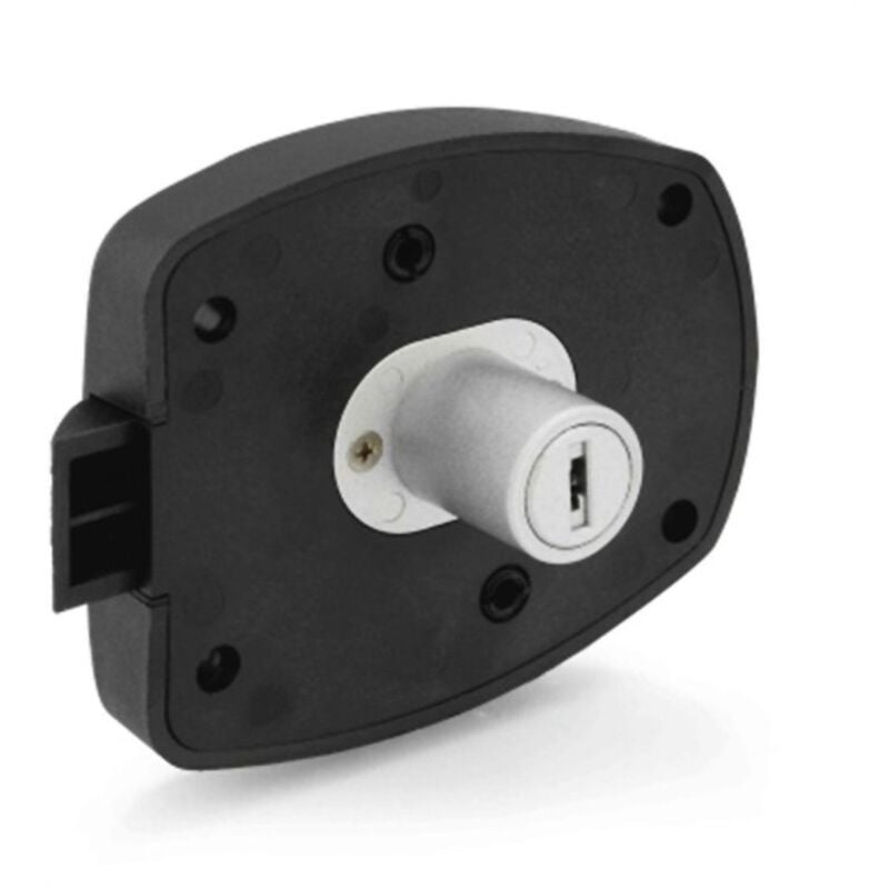 Ojmar - Serrure de casier à glissement droite en polyamide