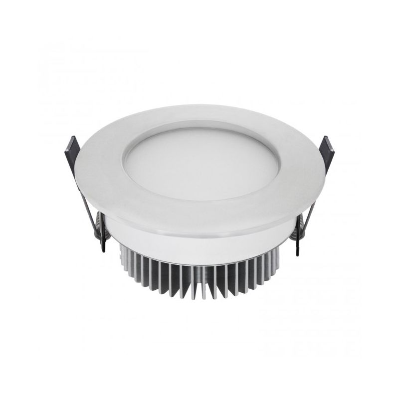 

LuzConLed - Ojo de Buey LED 5W 3000K Circular Aluminio blanco mate - ENVÍO DESDE ESPAÑA