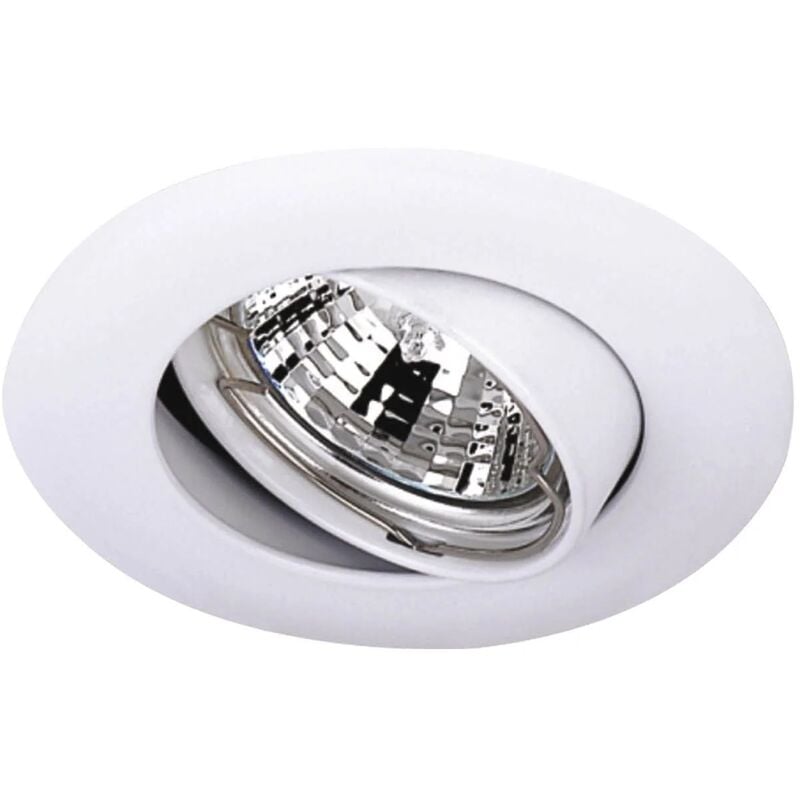 

Lúzete - Ojo De Buey Owen Circular Zamak Blanco