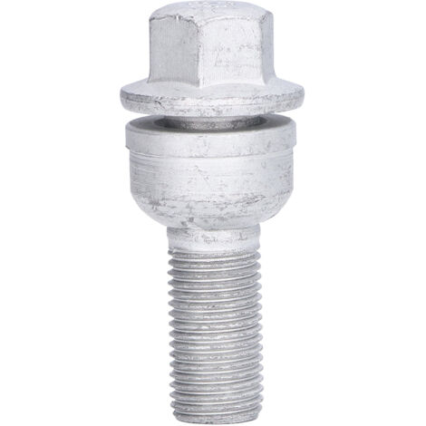 OKAT Radbolzen, kaltgeschmiedeter Stahl, 16 mm Sechskant-Kugelsitz-Sicherungsschraube, wärmebehandelt, 8R0601295A für PKW