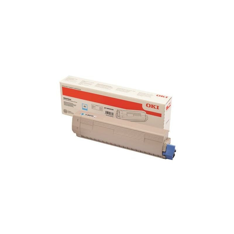 Cyan Toner C833 843 10k - OK06683 - OKI