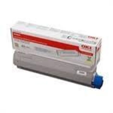 Oki mc860 mfp toner amarillo 10k