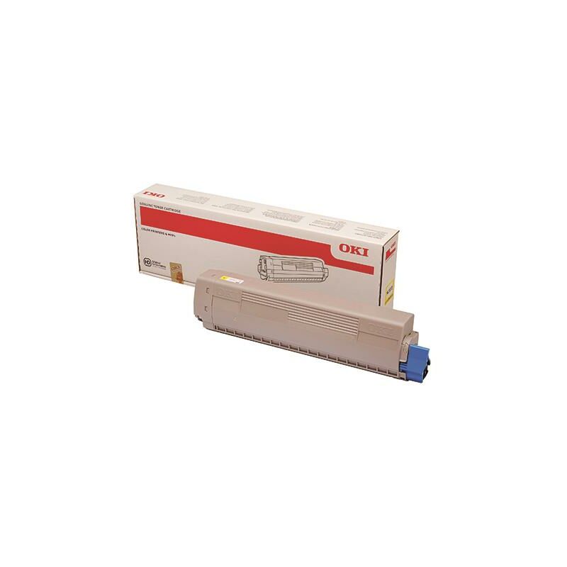 OKI - MC873 Yellow Toner 10k - OK06408