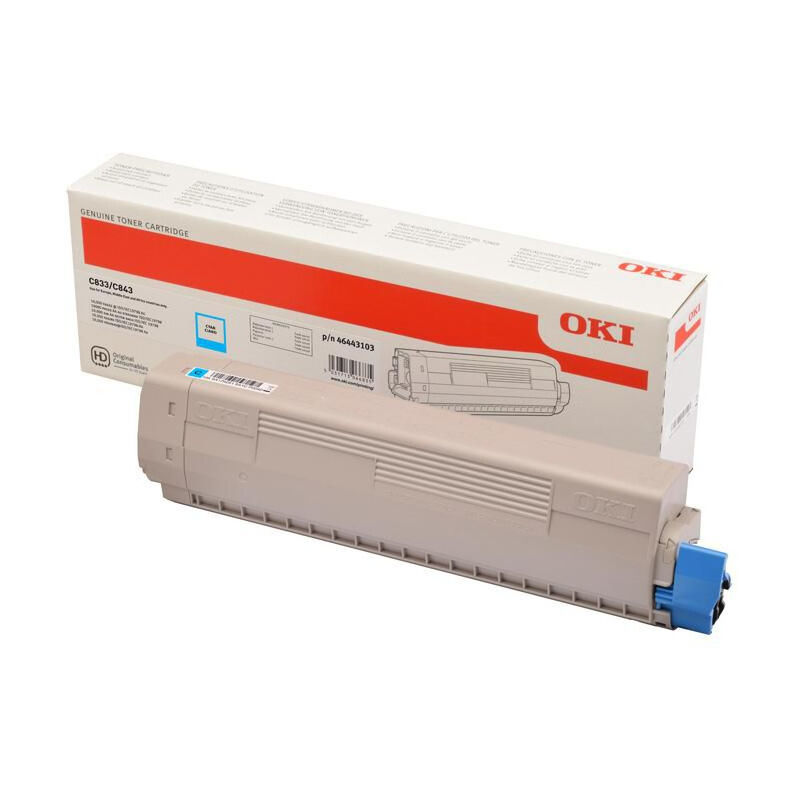 46443103 Toner Cyan für ca. 10.000 Seiten (46443103) - OKI