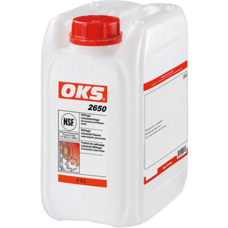 OKS - 2650 Bidon de 5 l Nettoyant industriel à base d'eau