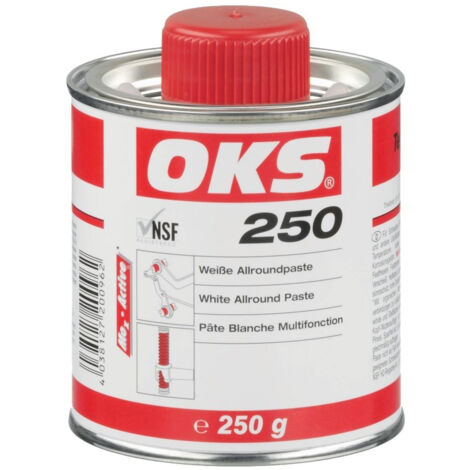 OKS Allroundpaste 250 blanche 250 g boîte à pinceau - 1105890439