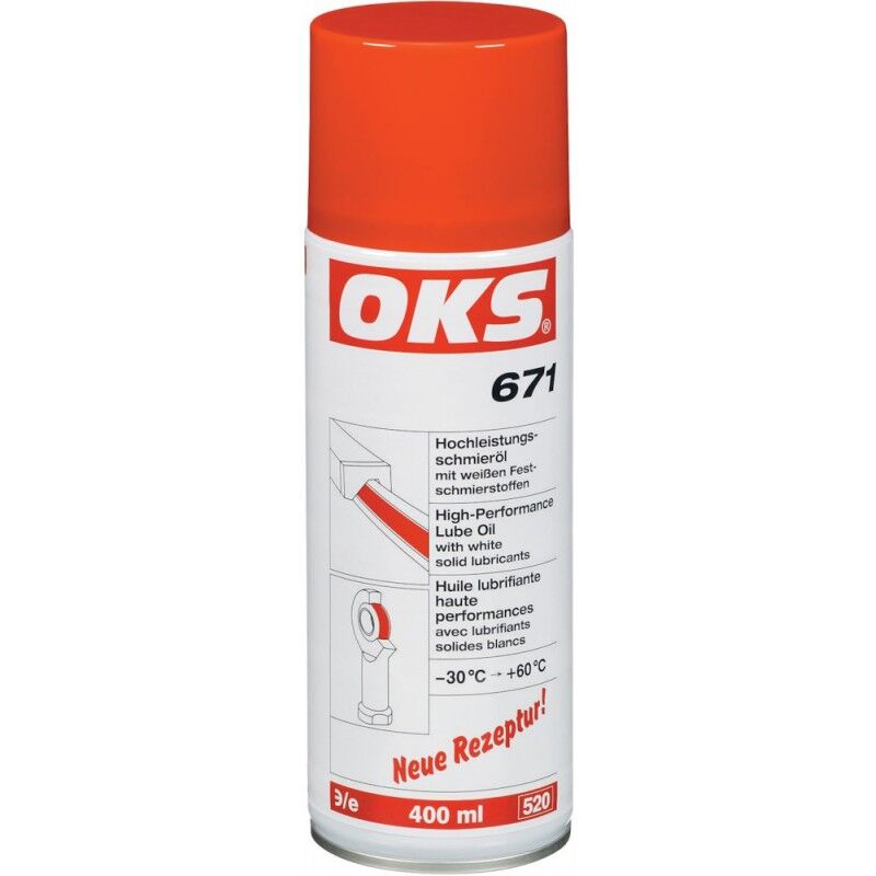 Huile lubrifiante a haute performance OKS 670/671, Bombe aerosol 400 ml (Par 12)