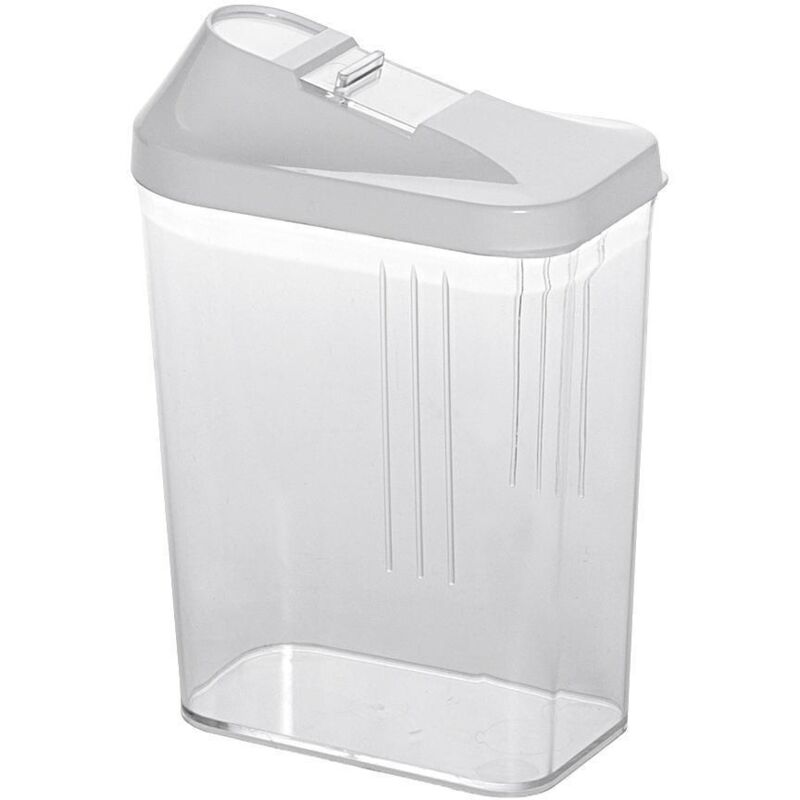 Vorratsdose Schüttdose 0,5 l 3x4,5x15cm weiß
