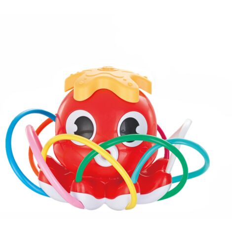 Oktopus-Wasserspielzeug für Kinder, Outdoor-Sprinkler mit acht beweglichen Armen für Pool- und Sommerspiele, garantierter Spaß für die Kleinen