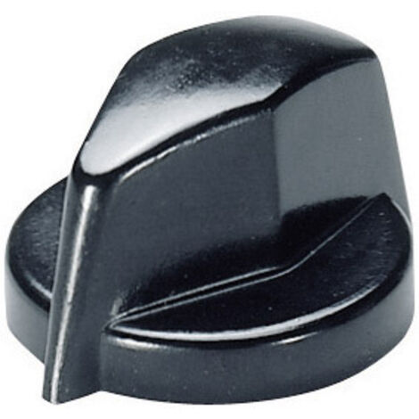 OKW A1311860 A1311860 Drehknopf mit Zeiger Schwarz (Ø x H) 18.8 mm x 12.5 mm 1 St.