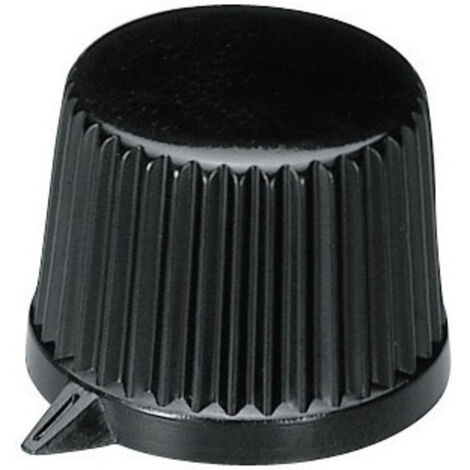 OKW A1613560 A1613560 Drehknopf Schwarz (Ø x H) 19.9 mm x 15.5 mm 1 St.