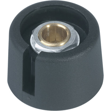 OKW A3023069 A3023069 Drehknopf Schwarz (Ø x H) 23 mm x 16 mm 1 St.