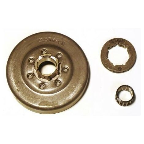 OL556LCA7N - Pignon de chaine à Anneau 3/8 7 dents pour tronconneuse OLEO MAC
