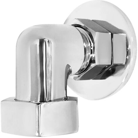 Old London Chrome Back to Wall Shower Elbow - VQE001
