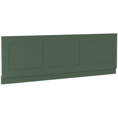 Old London Matt Hunter Green 1800mm Bath Front Panel - LOP807