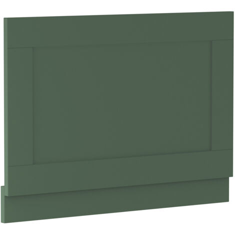 Old London Matt Hunter Green 800mm Bath End Panel - LOP813