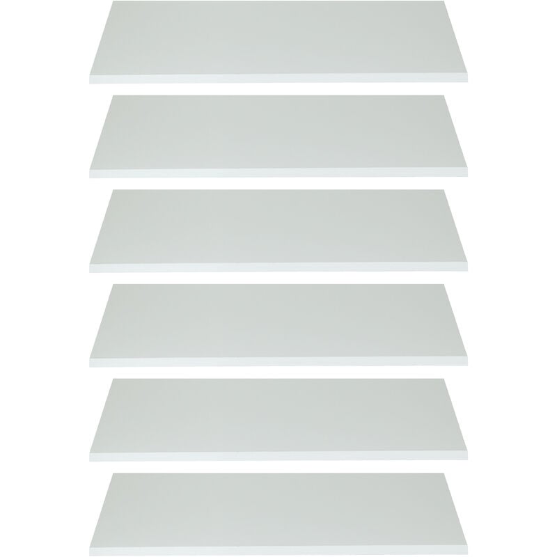 OleGarderobe 6 Étagères supplémentaires, blanc.