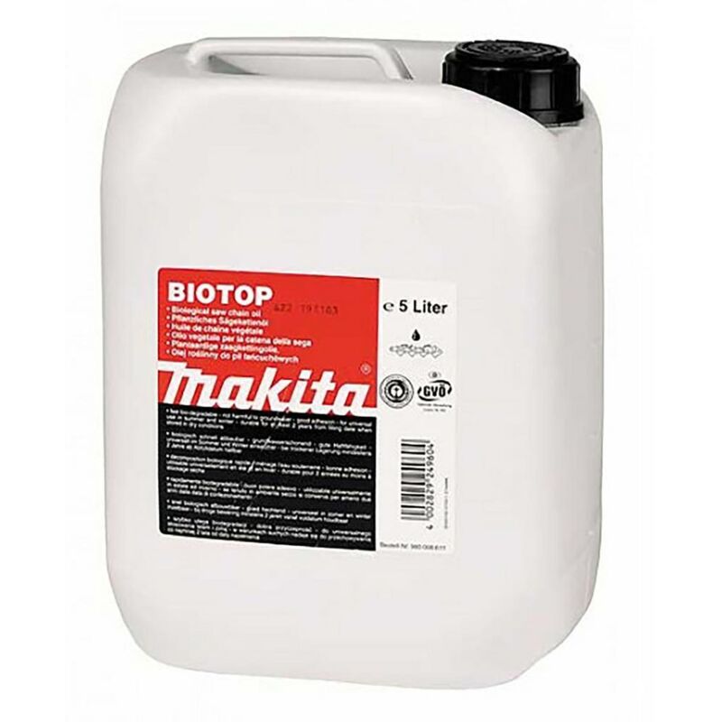 Olej do łańcucha i prowadnic 5l biotop