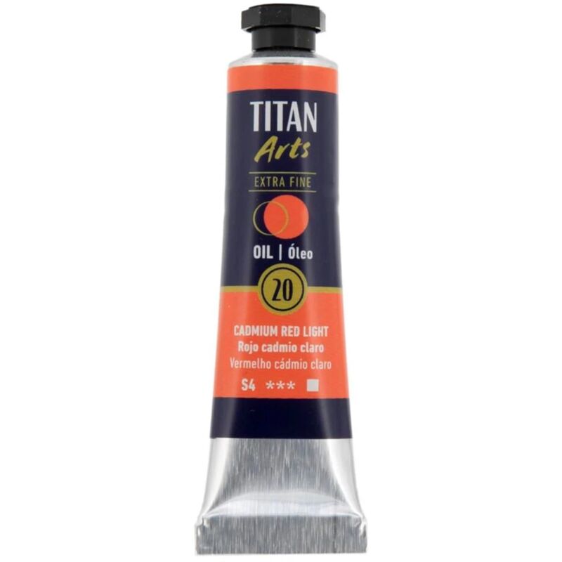 

OLEO EXTRA FINO TITAN 20 ML | COLOR: 20 ROJO CADMIO CLARO serie 4 - 20 ROJO CADMIO CLARO serie 4