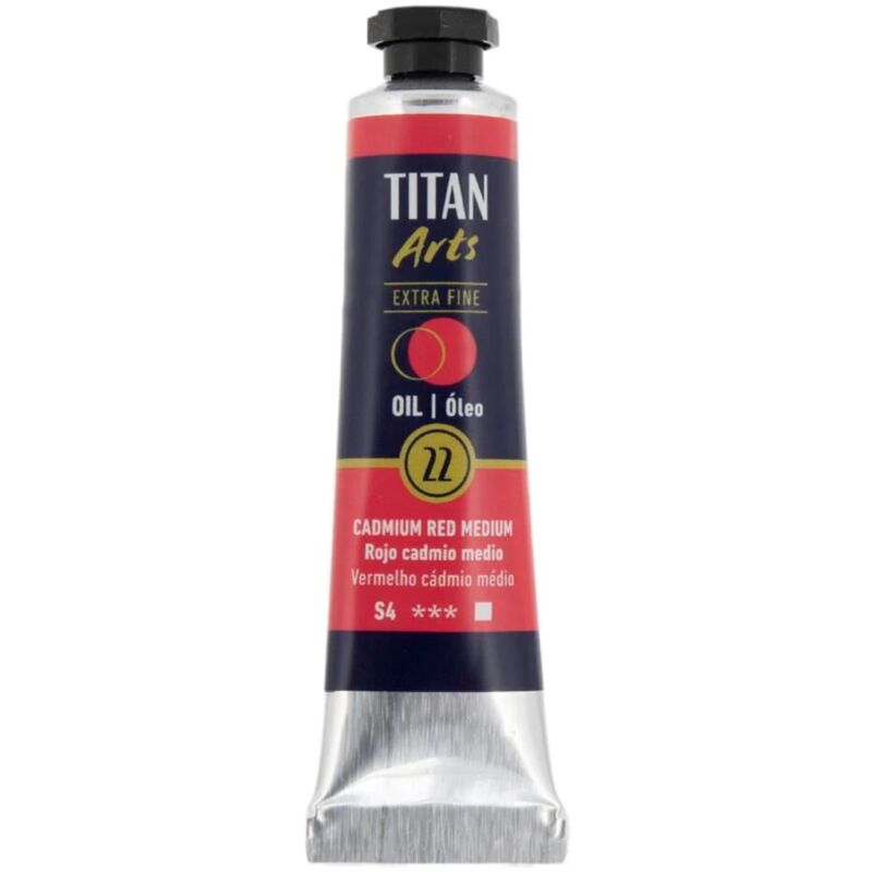 

OLEO EXTRA FINO TITAN 20 ML | COLOR: 22 ROJO CADMIO MEDIO serie 4 - 22 ROJO CADMIO MEDIO serie 4