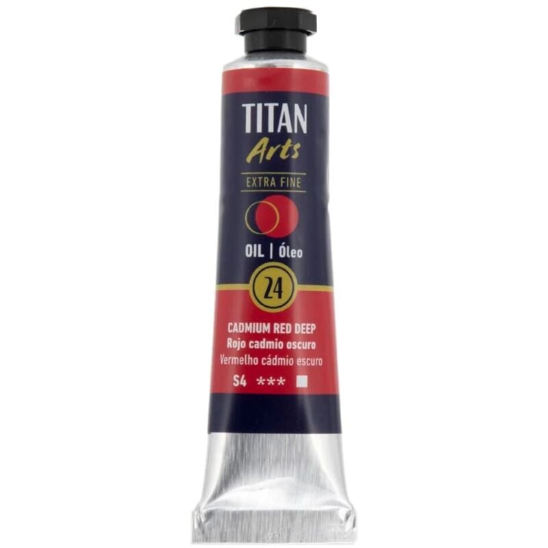 

OLEO EXTRA FINO TITAN 20 ML | COLOR: 24 ROJO CADMIO OSCURO serie 4 - 24 ROJO CADMIO OSCURO serie 4