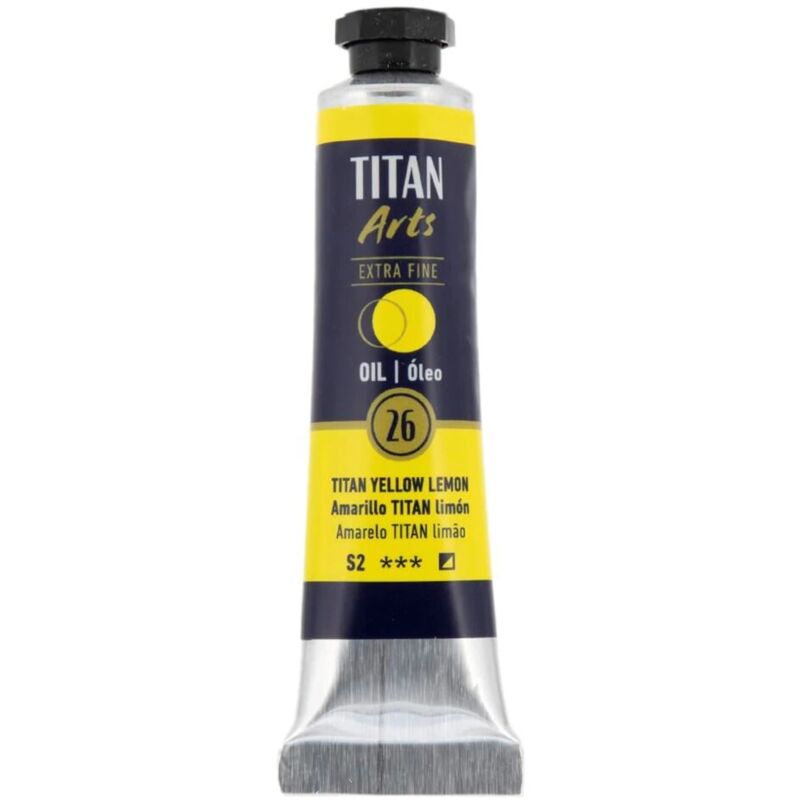 

OLEO EXTRA FINO TITAN 20 ML | COLOR: 26 AMARILLO TITAN LIMÓN serie 2 - 26 AMARILLO TITAN LIMÓN serie 2