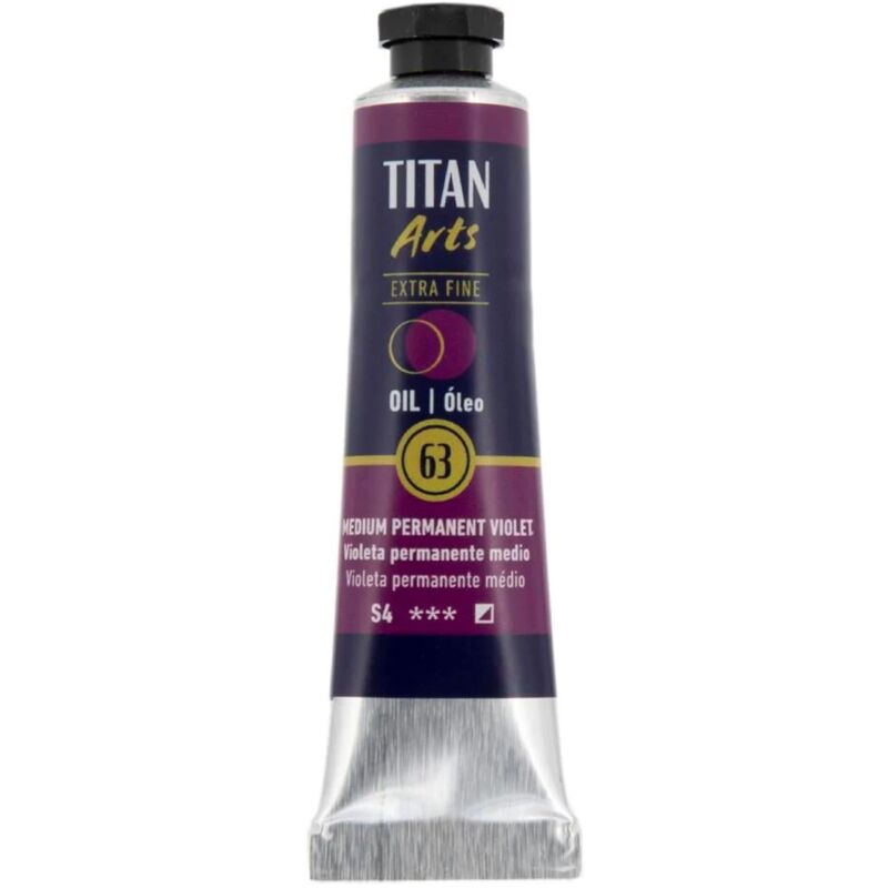 

OLEO EXTRA FINO TITAN 20 ML | COLOR: 63 VIOLETA PERMANENTE MEDIO serie 4 - 63 VIOLETA PERMANENTE MEDIO serie 4