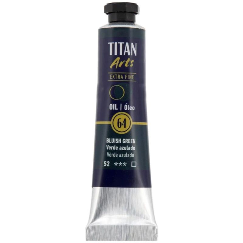 

OLEO EXTRA FINO 20 ML | COLOR: 64 VERDE AZULADO serie 2 - 64 VERDE AZULADO serie 2 - Titan