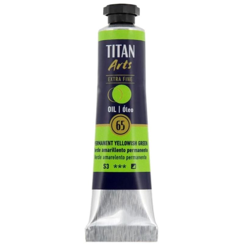 

OLEO EXTRA FINO 20 ML | COLOR: 65 VERDE AMARILLENTO PERMANENTE serie 3 - 65 VERDE AMARILLENTO PERMANENTE serie 3 - Titan