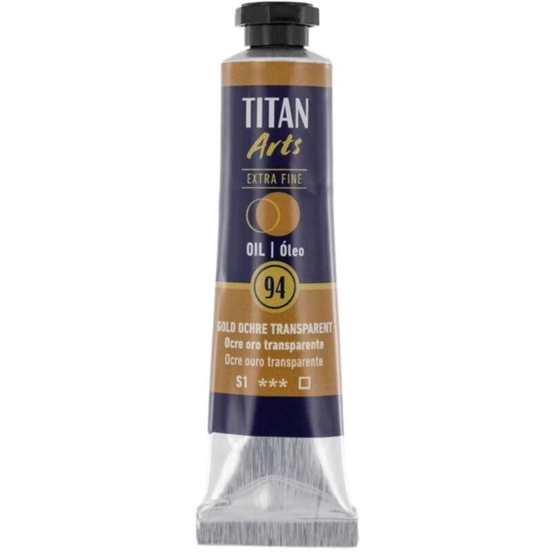 

OLEO EXTRA FINO TITAN 20 ML | COLOR: 94 OCRE ORO TRANSPARENTE serie 1 - 94 OCRE ORO TRANSPARENTE serie 1