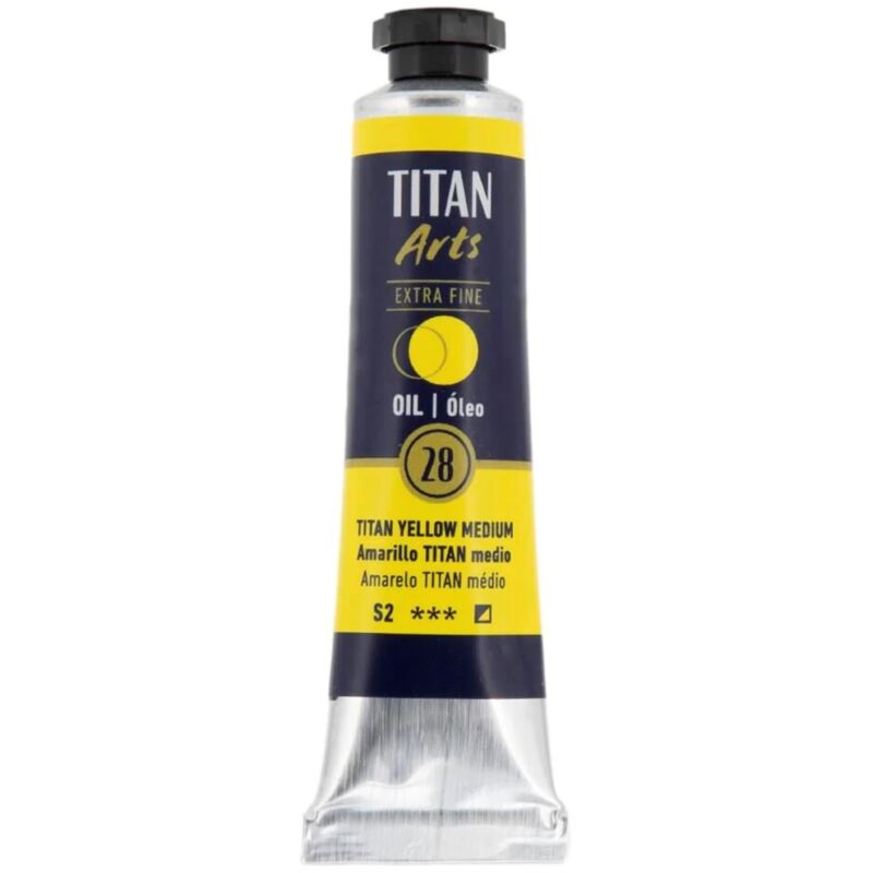

OLEO EXTRA FINO 20 ML | COLOR: 28 AMARILLO MEDIO serie 2 - 28 AMARILLO MEDIO serie 2 - Titan