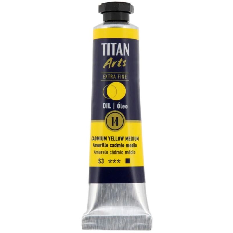 

OLEO EXTRA FINO TITAN 20 ML | COLOR: 14 AMARILLO CADMIO MEDIO serie 3 - 14 AMARILLO CADMIO MEDIO serie 3