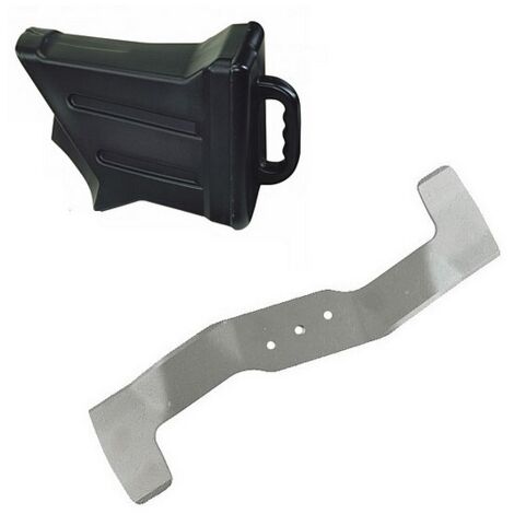 Oleo Mac – Kit mulching tondeuse Staub – Compatible S500, SC500, SP500 – 1 lame, 1 bouchon, 1 support métal – Performance de coupe optimisée