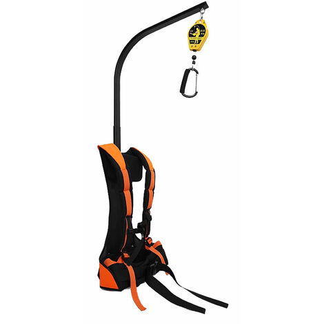 Oleo Mac – Support dorsal taille-haie NCH010 PRO – Réduit jusqu'à 80% le poids – Confort optimal avec rembourrage – Pour taille-haies et perches élagueuses