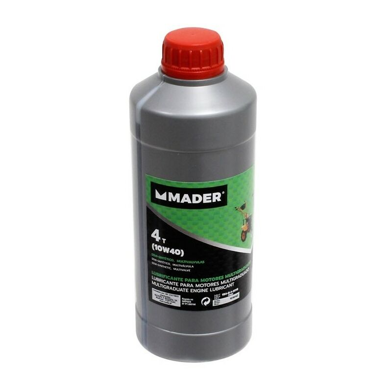 

Lubricante 4T (10W40) 1L - Mader Garden