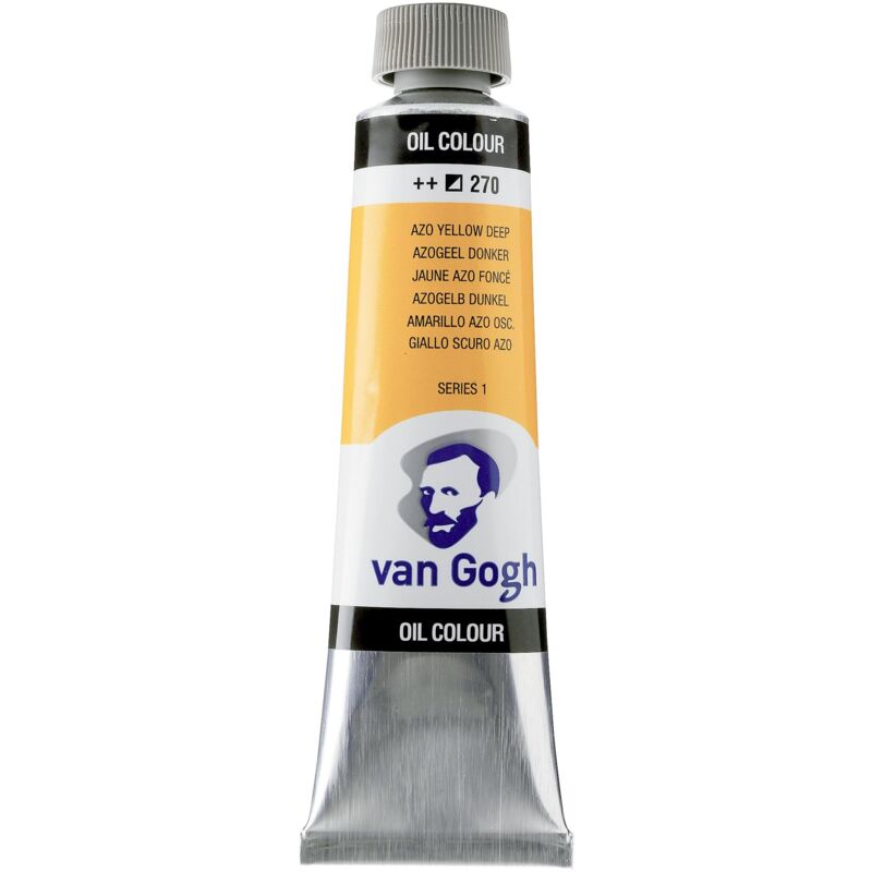 

OLEO VAN GOGH TUBO 40 ML | COLOR: Amarillo Azo Oscuro 270 Serie 1 - Amarillo Azo Oscuro 270 Serie 1