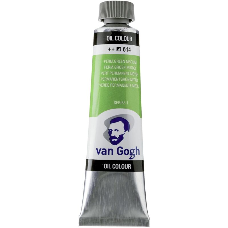 

OLEO VAN GOGH TUBO 40 ML | COLOR: Verde Permanente Medio 614 Serie 1 - Verde Permanente Medio 614 Serie 1