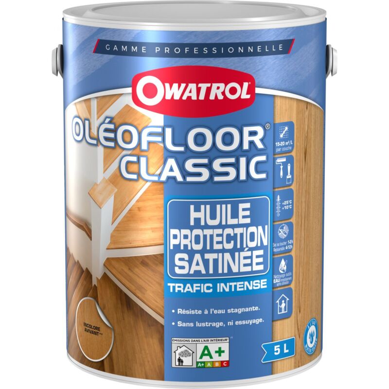 Oleofloor Huile parquet et lambris Classic - 5L