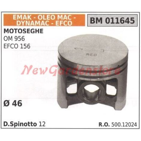 OLEOMAC Kettensägenkolben OM 956 EFCO 156 Ø 46mm EMAK 011645