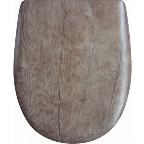 Olfa - Abattant Ariane effet bois abattant standard