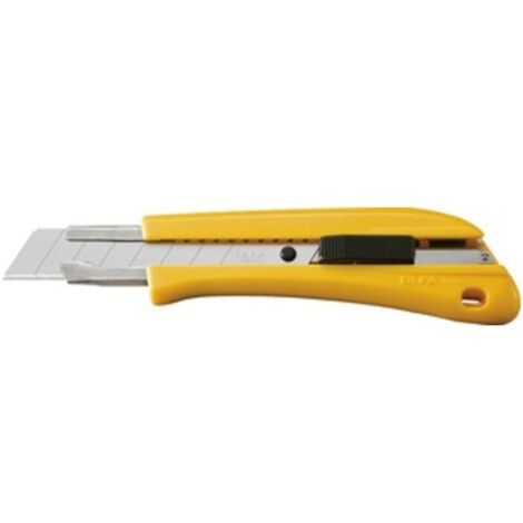 OLFA CUTTER 18 MM ABS BN-AL CURSORE E BLOCCO- ITW CONSTRUCTION PRODUCTS ITALY- 6,0 pz