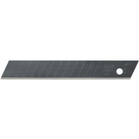 OLFA FWB-10 - Pack de 10 cuchillas troceables 12,5 mm ultra-flexible negras