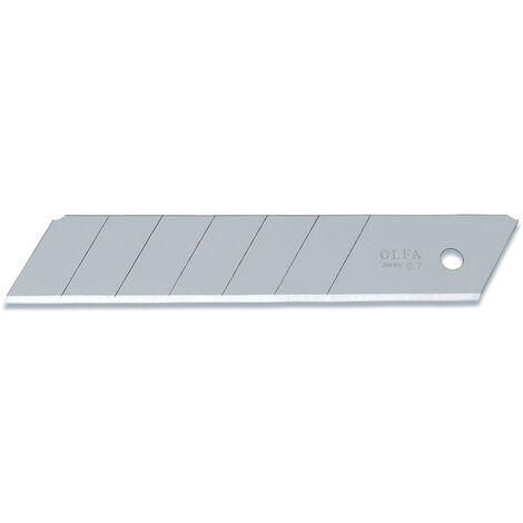OLFA HB -20 - Packung mit 20 hackbaren Klingen 25 mm Silber