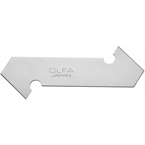 OLFA PB-800 PACK DE 3 CUCHILLAS PARA PLÁSTICO 13X0,6 MM PLATEADAS
