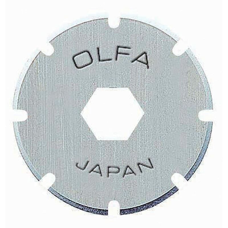 Image of PRB18-2 - Pack de 2 cuchillas circulares perforadora 18x0,3 mm plateadas - Olfa