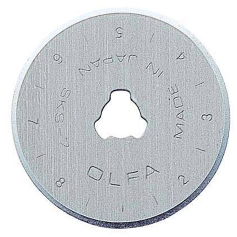 

OLFA RB28-10 - Pack de 10 cuchillas circulares 28x0,3 mm plateadas