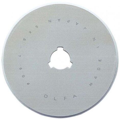 OLFA RB60-1 CUCHILLA CIRCULAR 60MM COLOR PLATEADO - ESPESOR 0,3 MM