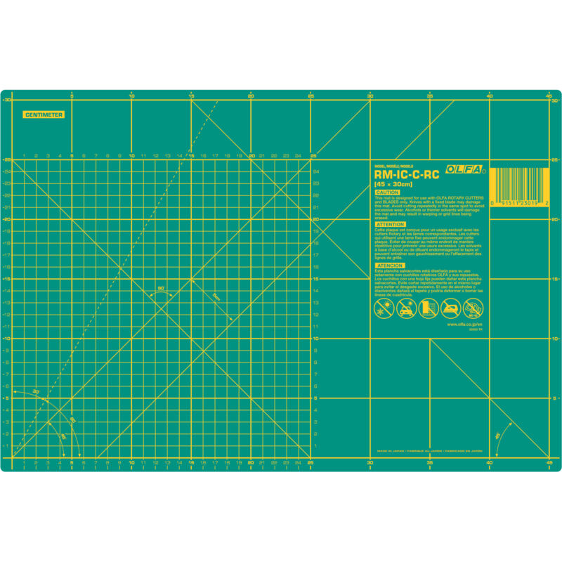 Olfa Rm-ic-s-rc Plancha De Corte De 1, 5 Mm Tamaño Mediano (632 X 470 Mm)