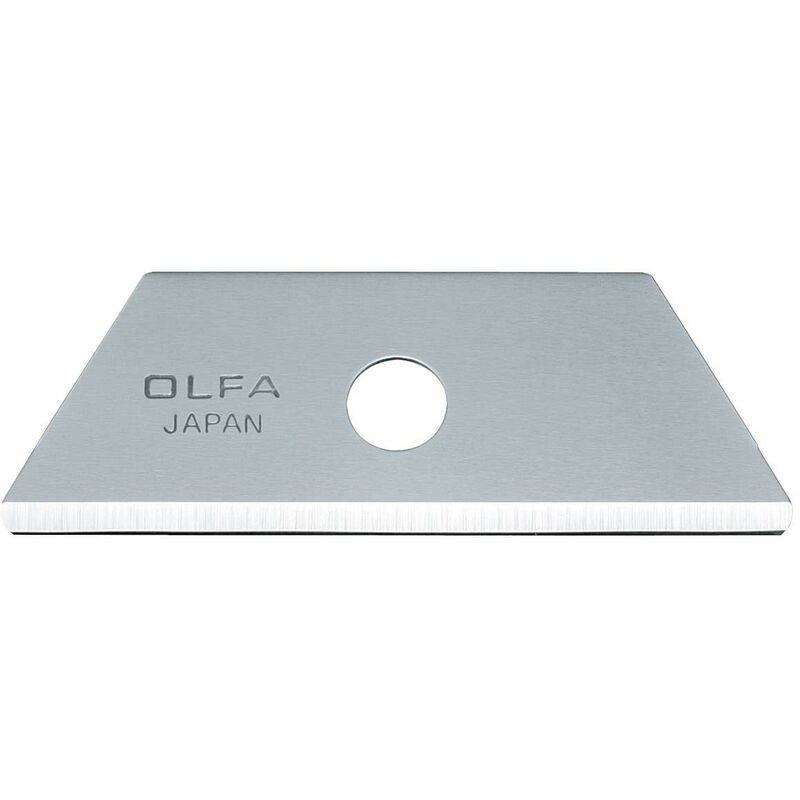 

Olfa Rskb-2/5B - Pack De 5 Cuchillas Trapezoidal 50X17,5X0,6 Mm Plateadas