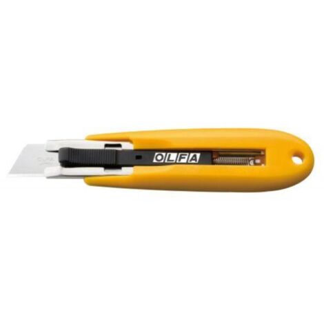 OLFA SK-5 CÚTER DE SEGURIDAD CON CUCHILLA TRAPEZOIDAL DE 17,5 MM